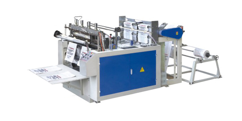 Computer Controlling Hot Sealing And Hot Cutting Vest Bag Making Machine
